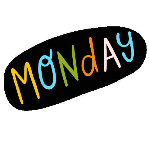 Day Text Sticker by Linzie Hunter