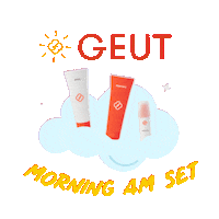 Good Morning Skincare Sticker by GEUT BY DR T