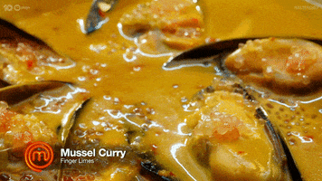 Curry Mussel GIF by MasterChefAU