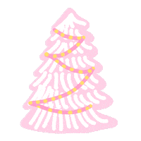 Christmas Pink Sticker by Ivo Adventures