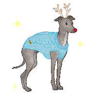 Xmas Sticker by POLDO DOG COUTURE