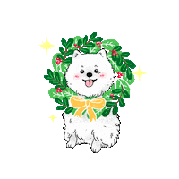 Xmas Sticker by POLDO DOG COUTURE