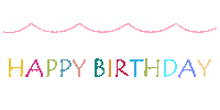 Celebrating Happy Birthday Sticker