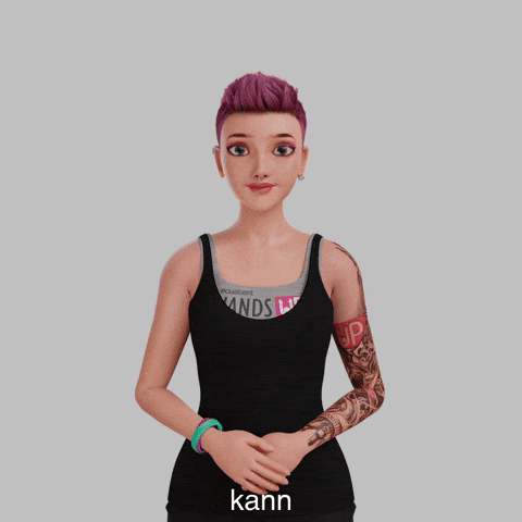 Avatar Kann GIF by Sign Time - SiMAX
