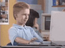 Survey Computer Kid GIF by Giflytics