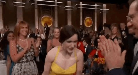 rachel brosnahan GIF by Golden Globes