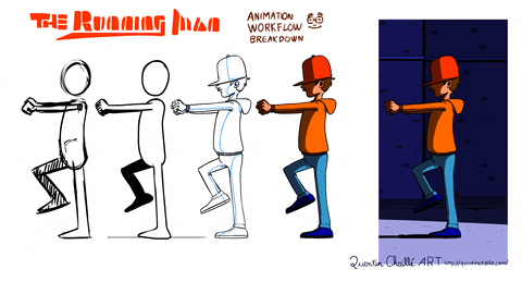 running GIF