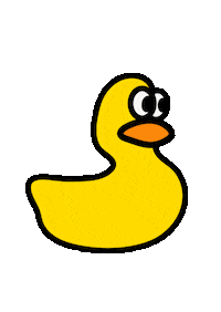 Duck Hapa Sticker by HapaKristin