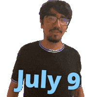 July 9 Sticker