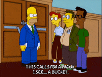 homer simpson prank GIF
