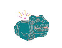 Famosisima mexico jaguar sacrifice azteca Sticker