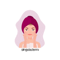 Beauty Glow Sticker by SingulaDerm