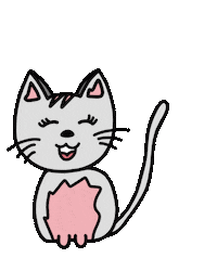Cat Rosa Sticker