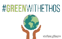 Cats Earth Day Sticker by Ethos Vet Health