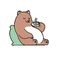 Coffee Time Waiting Sticker by Construktiv