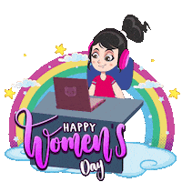 Her Story International Womens Day Sticker by Chhota Bheem