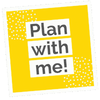 Plan With Me Sticker by julia hinger