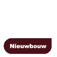 Nieuwbouw Sticker by craft of branding