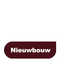Nieuwbouw Sticker by craft of branding