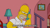 angry homer simpson GIF
