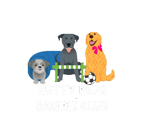 Nutty Pups Canine Club Sticker by Nutty Pups