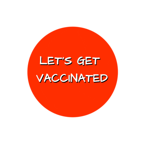 Corona Vaccine Sticker