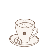 Coffee Tea Sticker by Hmlet