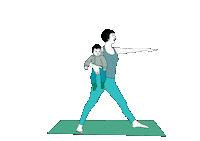 Baby Yoga Sticker