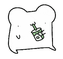 Happy Boba Tea Sticker by Kennysgifs