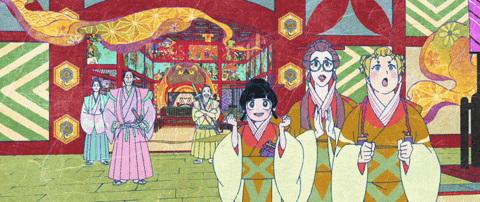 Kusuriuri Twinengine GIF by Mononoke_The_Movie