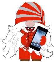 Heavy Rain Gnome Sticker