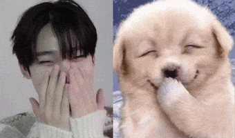 Puppy Laughing GIF
