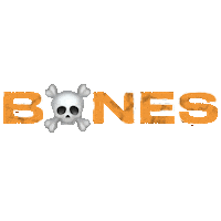 Emoji Skeleton Sticker by JC Stewart