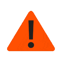 Warning Sign Sticker by ViennaTouristboard