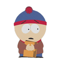 Nervous Stan Marsh Sticker by South Park
