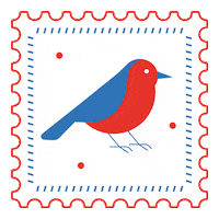 Christmas Robin Sticker by IoIC_UK