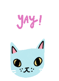 Happy Cat Sticker by Tobyilikecats