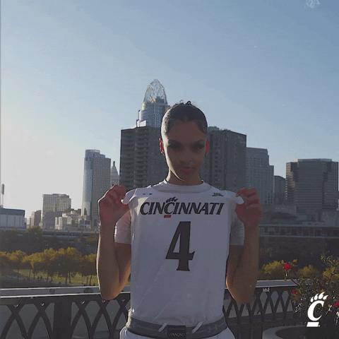 College Sports Sport GIF by Cincinnati Bearcats