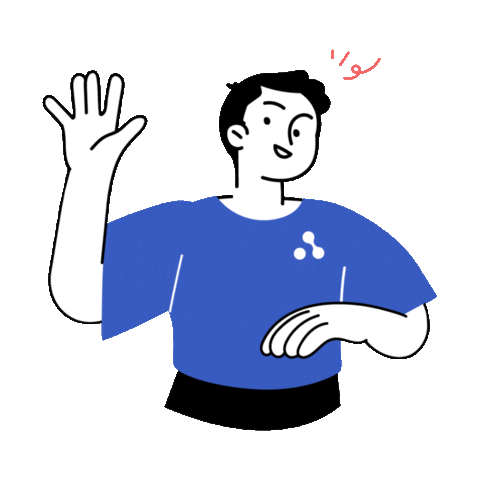 S1 Hello Sticker by Atma Indonesia