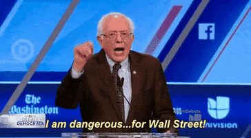 Bernie Sanders Democrat GIF by Univision Noticias