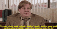 chris farley art GIF