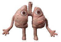 TheRealCost cigarette shrugging i dunno lung Sticker