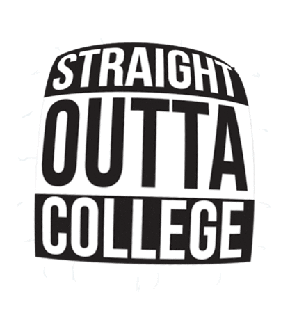 College Graduation Sticker by Ex-Voto Design / Leslie Saiz