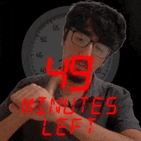 49 Minutes Left GIF