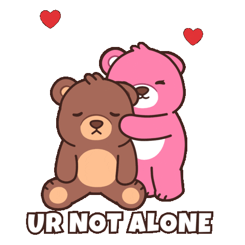 Sad Teddy Bear Sticker by BEARISH