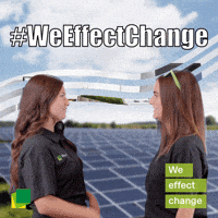 baywareamericas smile high five solar highfive GIF