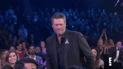 blake shelton pca GIF by E!