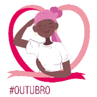 Outubro Rosa Cancer De Mama Sticker by Alerj