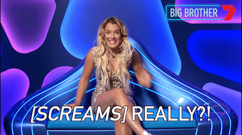 Excited Big Brother GIF by Big Brother Australia