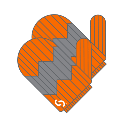 SpireEnergy fire winter orange energy Sticker